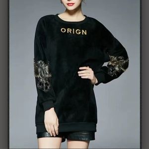 NWOT Warm Velvet Sweater